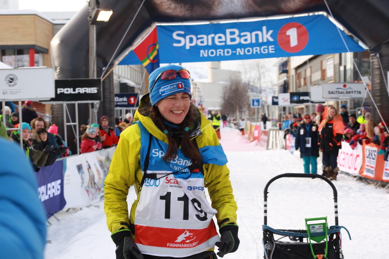 Rookie Solfrid Håkenstad kom inn til andreplass og sølvmedalje i formiddag. (Foto: Ann Christin Pettersen)